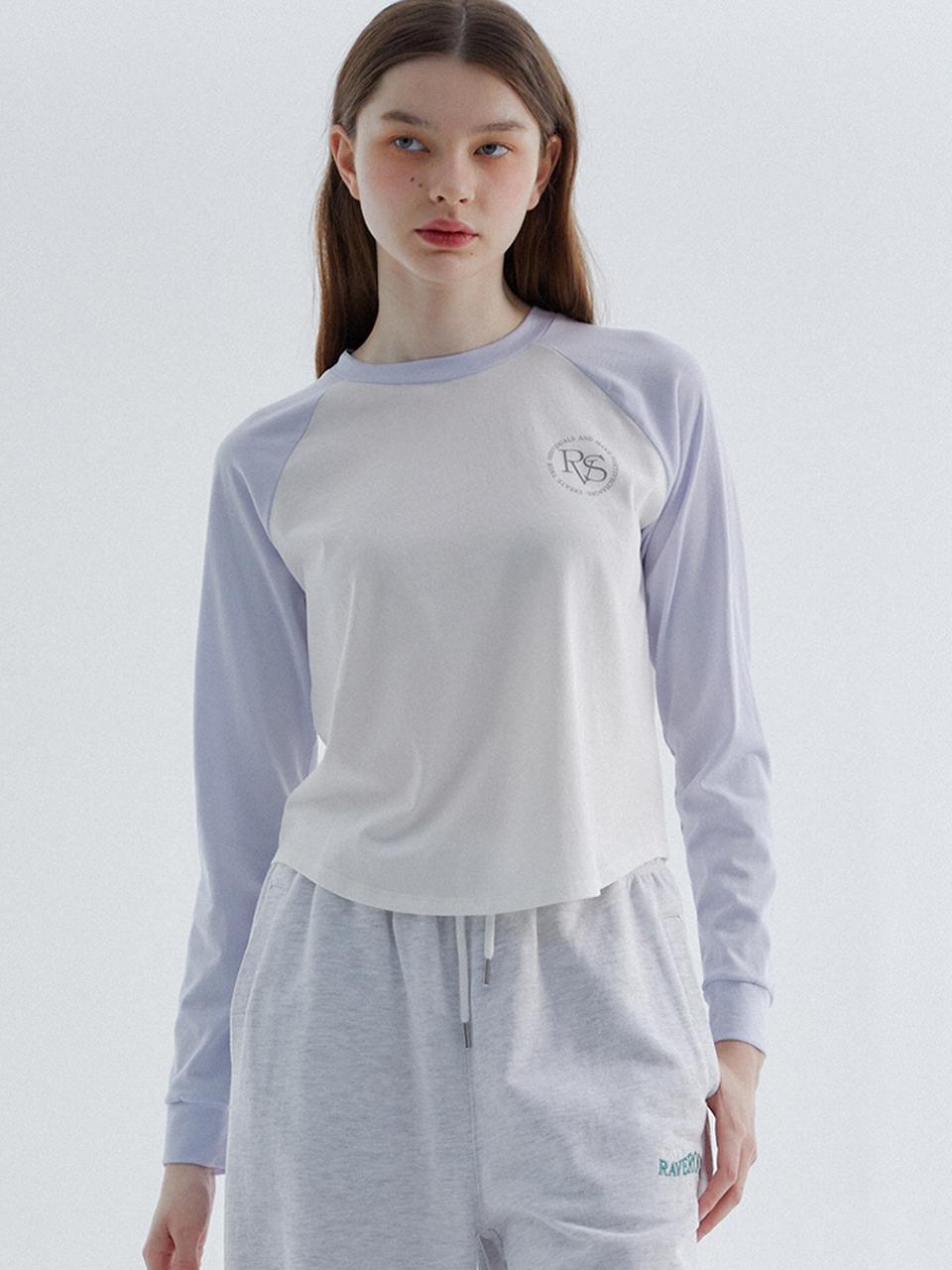 RAVEROUS RVS Raglan T-Shirt L/Purple
