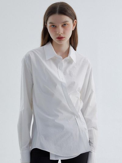 RAVEROUS RVS Wrap Shirts White