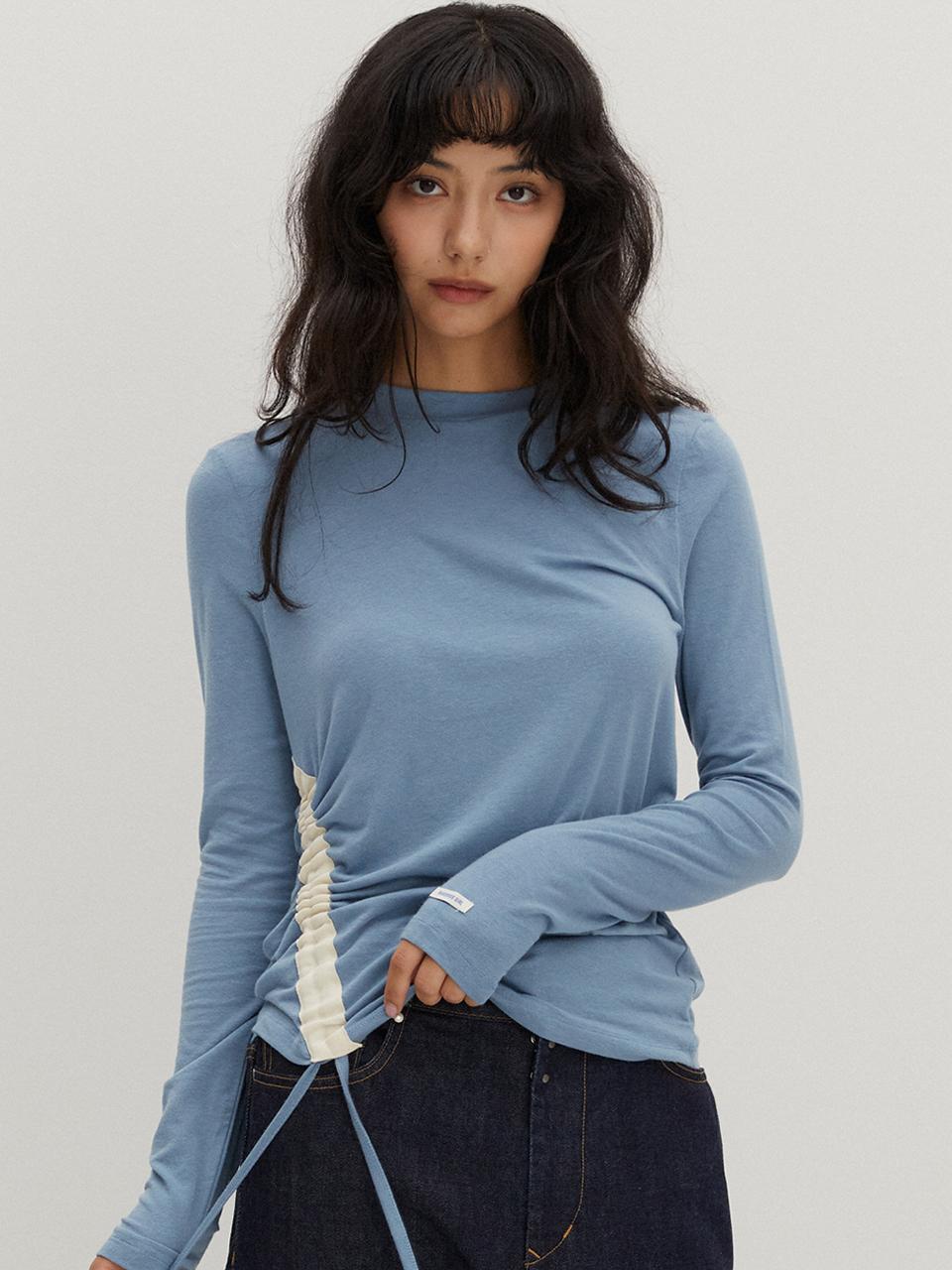 RAVEROUS Side String T/Shirts S/Blue