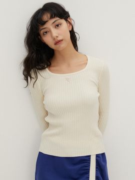 RAVEROUS Square Neck Sweater