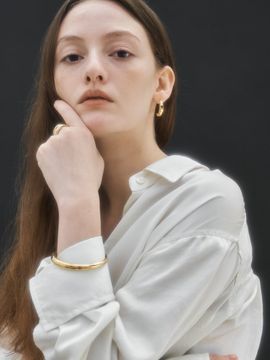 RAWFINED Dome Cubic Bangle