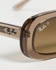 Ray-Ban Ray-Ban 0RB2221 6827M253 Sunglasses Transparent Beige One - 5