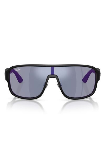 Ray-Ban Ray-Ban 129mm Polarized Square Sunglasses