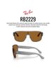Ray-Ban Ray-Ban 129mm Polarized Square Sunglasses - 4