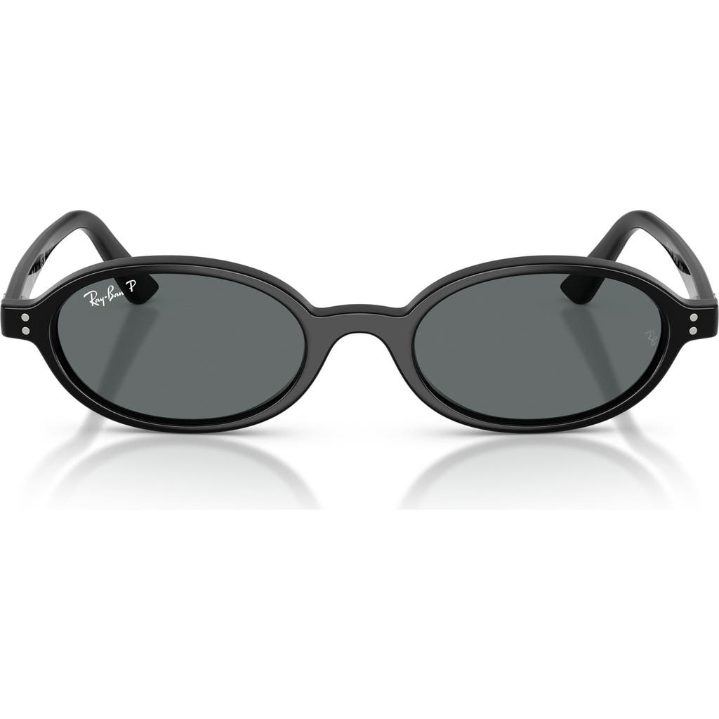 Ray-Ban Ray-Ban 48mm Polarized Oval Sunglasses