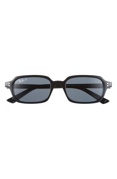 Ray-Ban Ray-Ban 49mm Polarized Pillow Sunglasses