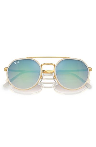 Ray-Ban Ray-Ban 53mm Irregular Sunglasses