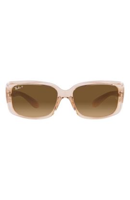 Ray-Ban Ray-Ban 58mm Gradient Rectangular Sunglasses