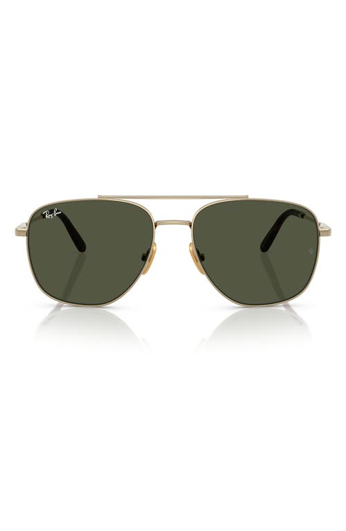 Ray-Ban Ray-Ban 59mm Polarized Square Sunglasses