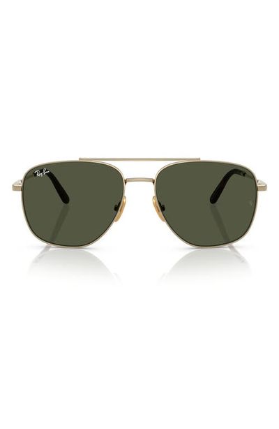 Ray-Ban Ray-Ban 59mm Polarized Square Sunglasses