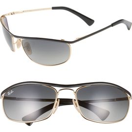 Ray-Ban Ray-Ban 62mm Rectangle Sunglasses
