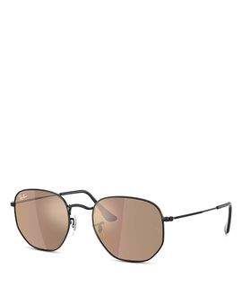 Ray-ban Ray-Ban Hexagonal Geometric Sunglasses, 54mm