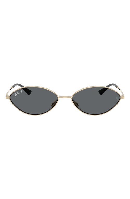Ray-Ban Ray-Ban Kai 59mm Polarized Oval Sunglasses