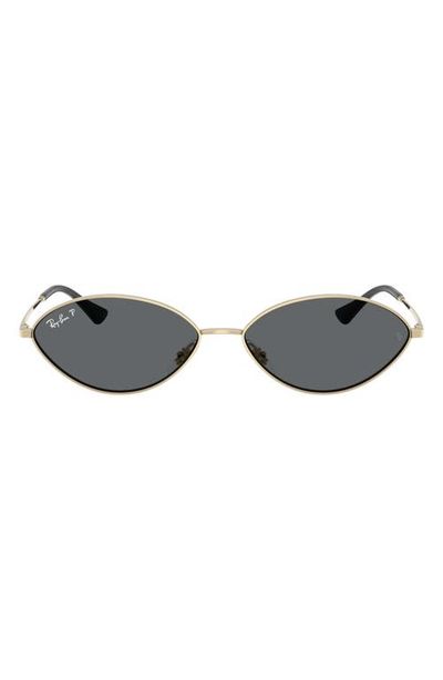 Ray-Ban Ray-Ban Kai 59mm Polarized Oval Sunglasses