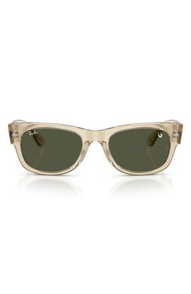 Ray-Ban Ray-Ban Kids' Mega Wayfarer II 55mm Square Sunglasses