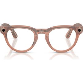Ray-Ban Ray-Ban Meta Headliner 50mm Photochromic Round Sunglasses