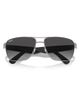 Ray-Ban Ray-Ban RB3745L 63mm Oversize Gradient Rectangular Sunglasses - 5