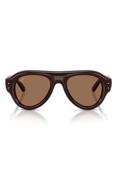 Ray-Ban Ray-Ban x A$AP Rocky 52mm Puffer Pilot Sunglasses