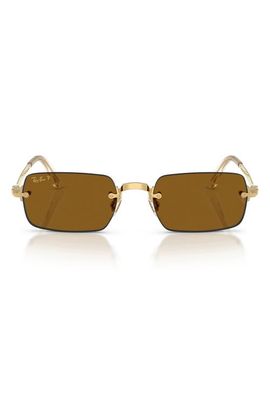 Ray-Ban Ray-Ban x A$AP Rocky 54mm Polarized Rimless Sunglasses