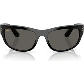 Ray-Ban Ray-Ban x A$AP Rocky Blacked Out Mega Balorama 63mm Rectangle Sunglasses (Limited Edition)