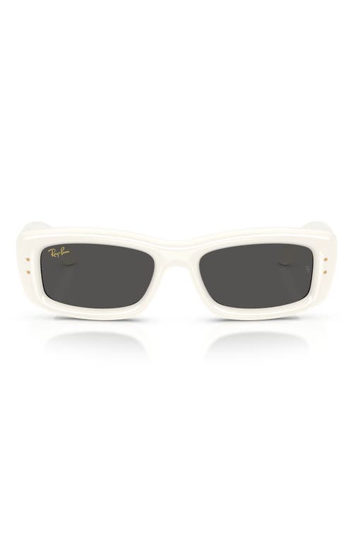 Ray-Ban Ray-Ban x A$AP Rocky Kiliane 55mm Rectangular Puffer Sunglasses