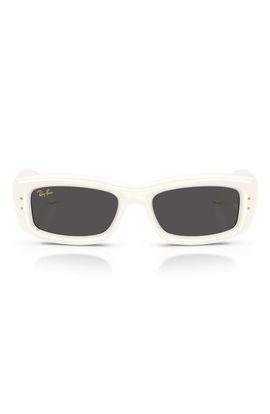 Ray-Ban Ray-Ban x A$AP Rocky Kiliane 55mm Rectangular Puffer Sunglasses