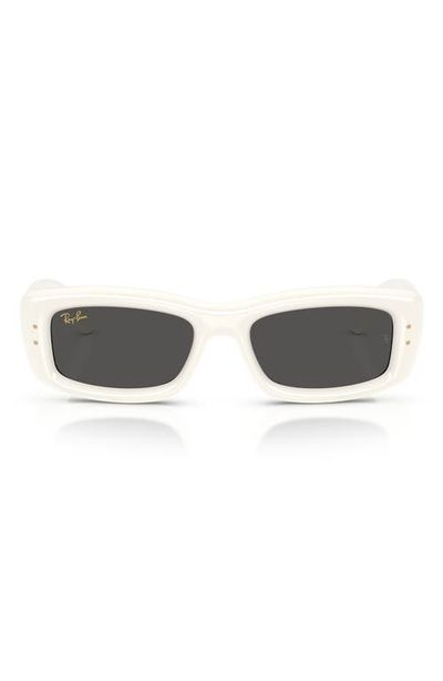 Ray-Ban Ray-Ban x A$AP Rocky Kiliane 55mm Rectangular Puffer Sunglasses