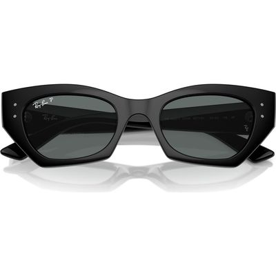 Ray-Ban Ray-Ban Zena 52mm Polarized Irregular Butterfly Sunglasses