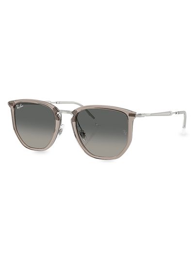 Ray-Ban Women's RB4451 53MM Round Sunglasses