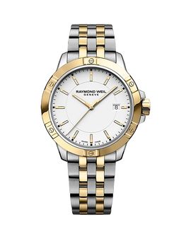 Raymond Weil Raymond Weil Tango Classic Quartz Two-Tone Bracelet Watch, 41mm