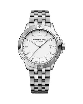 Raymond Weil Raymond Weil Tango Classic Quartz White Dial Bracelet Watch, 41mm
