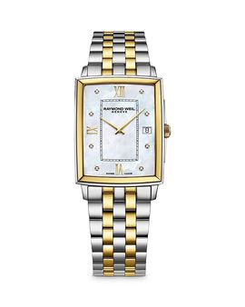 Raymond Weil Raymond Weil Toccata Two-Tone Diamond Watch, 37mm