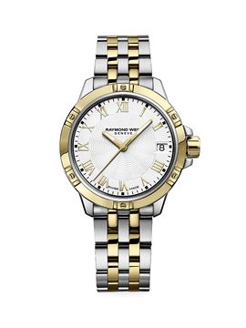 Raymond Weil Women's Tango Two-Tone Gold & Stainless Steel Bracelet Watch