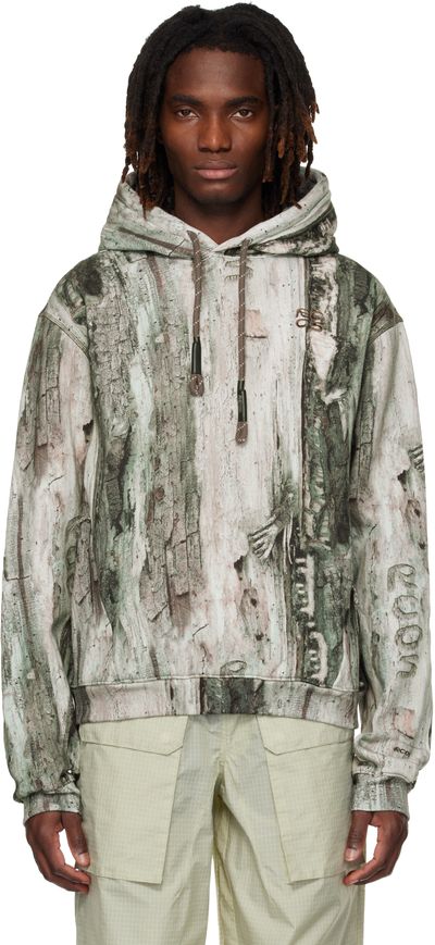 RCOS RCOS Beige & Khaki Stack Logo Hoodie