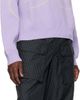 RCOS RCOS Purple Stack Logo Knit Sweater - 4