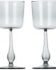 R+D.LAB R+D.LAB Black Luisa Calice Glasses - 1