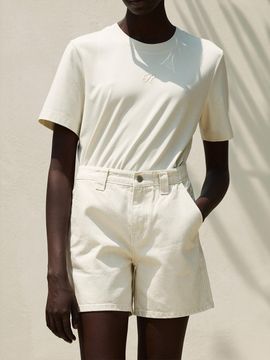 RE RHEE Denim Shorts