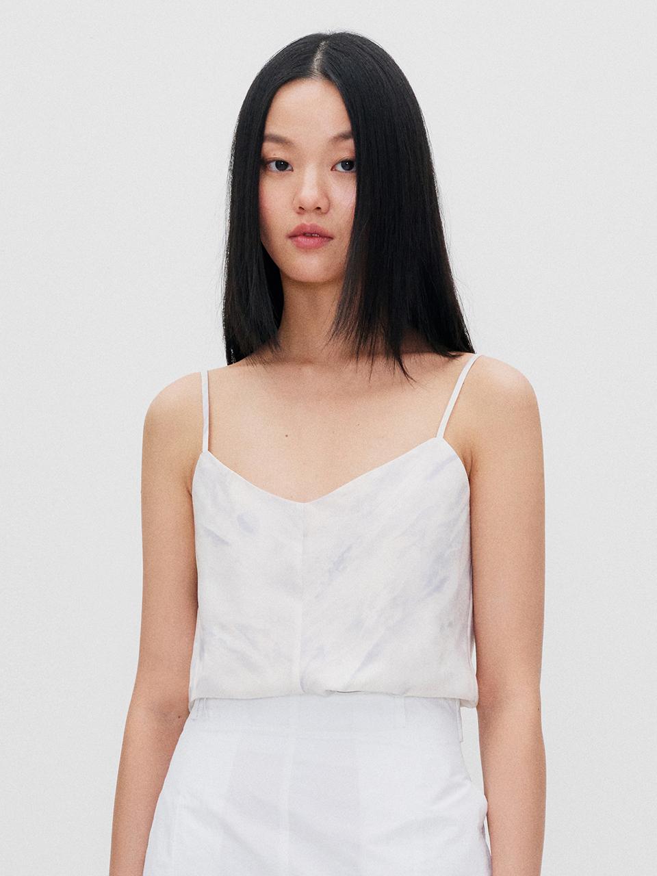 RE RHEE Marble Cami Top