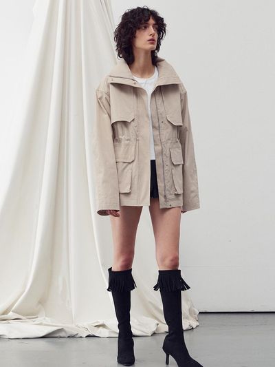 RE RHEE Zipped Safari Jacket