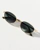 Reality Eyewear Slim Metal Oval Sunglasses - 1