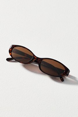Reality Eyewear Velvet Kitten Slim Oval Sunglasses