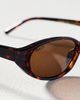 Reality Eyewear Velvet Kitten Slim Oval Sunglasses - 3