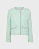Really Wild Clothing Really Wild Clothing Charlotte Cotton Blend Braided Boucle Jacket - 1