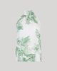 Really Wild Clothing Really Wild Clothing Flora Cotton Tie Neck Shirt - 1