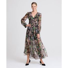 Really Wild Clothing Really Wild Clothing Nina V-Neck Maxi Dress