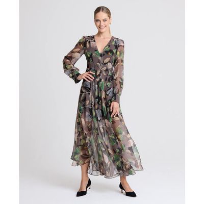 Really Wild Clothing Really Wild Clothing Nina V-Neck Maxi Dress