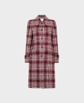 Really Wild Clothing Really Wild Clothing The Gentlewoman Wool and Mohair Check Coat