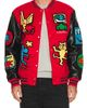 REASON REASON Keith Haring Varsity Jacket - 1