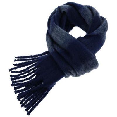 Rebecca Minkoff Rebecca Minkoff Brushed Acrylic Striped Blanket Scarf with Fringe