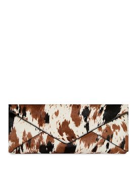 Rebecca Minkoff Rebecca Minkoff Calf Hair Cow Print Envelope Clutch